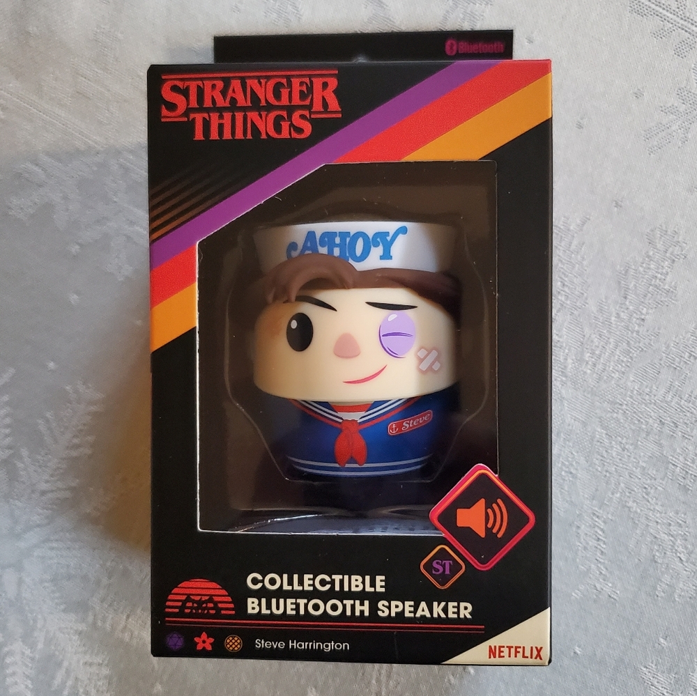 NIP New Stranger Things Steve Harrington Bitty Boomer Bluetooth Speaker